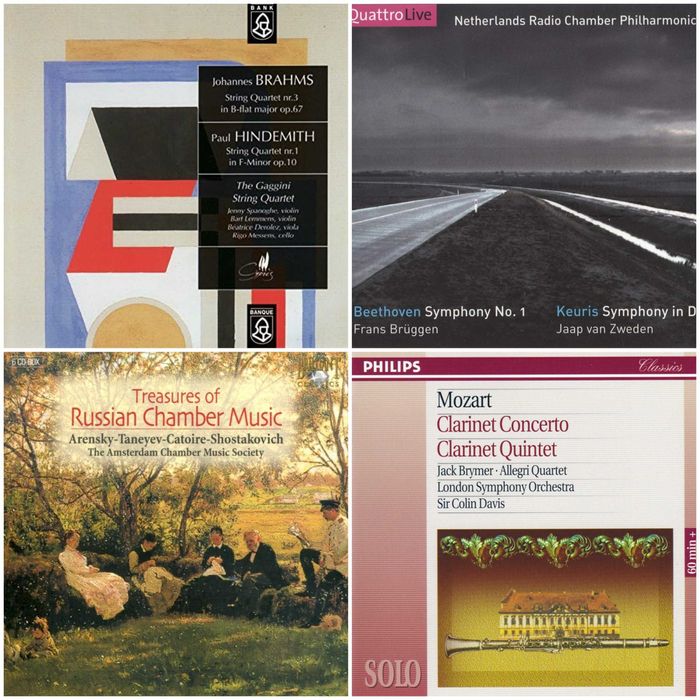 Telemann/Vivaldi/Mozart/Bach/Ravel/Haydn/Rossini/Satie/Beethoven/ CD