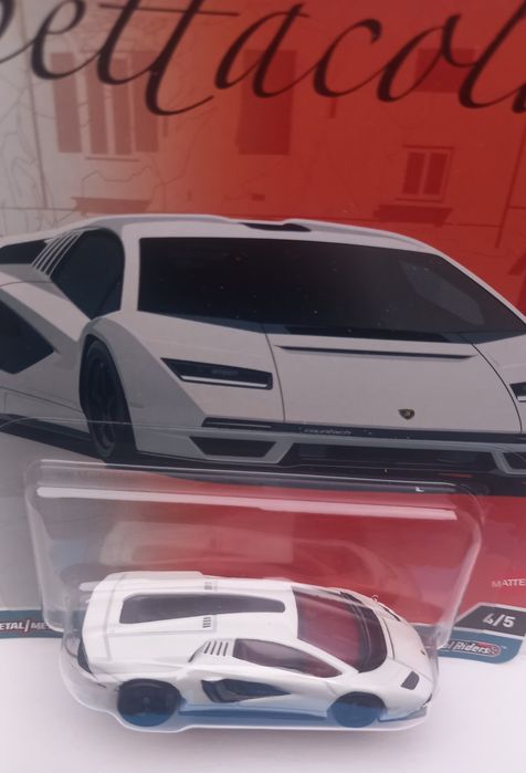 Lamborghini countach rodas de borracha