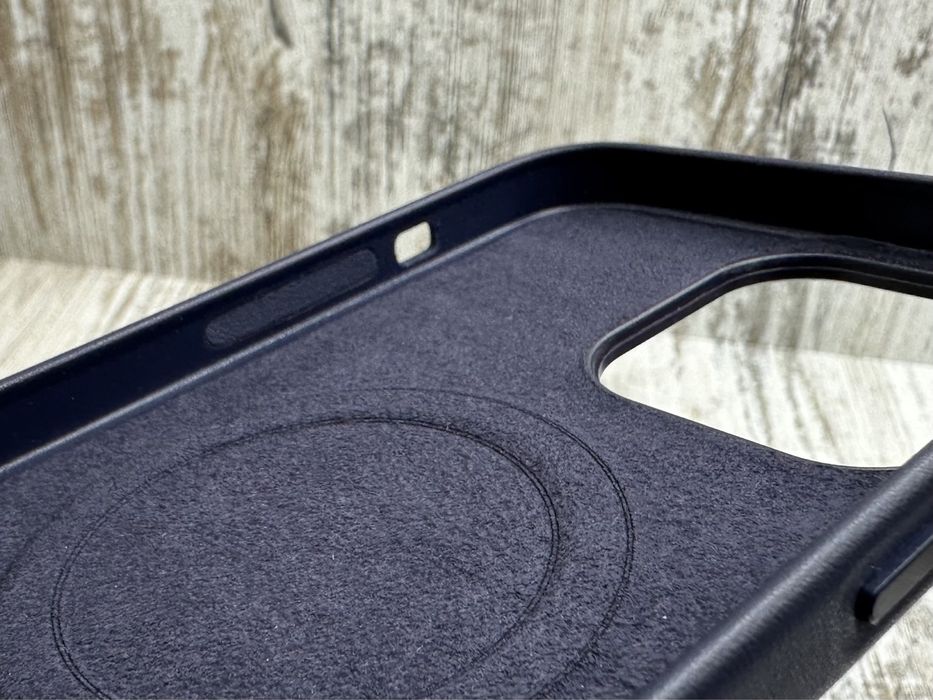 Чехол Leather Case MagSafe на iPhone 14 Pro Max/ 14 Pro/ 14 чохол