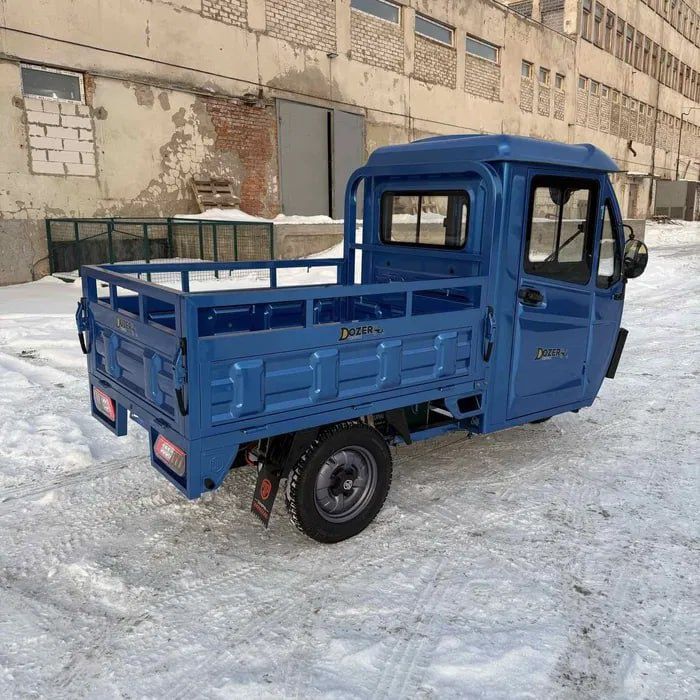 Трицикл вантажний ‼️Електроцикл Dozer model 7K 200w‼️запас ходу до 60 км, "Муравей",  погружчик