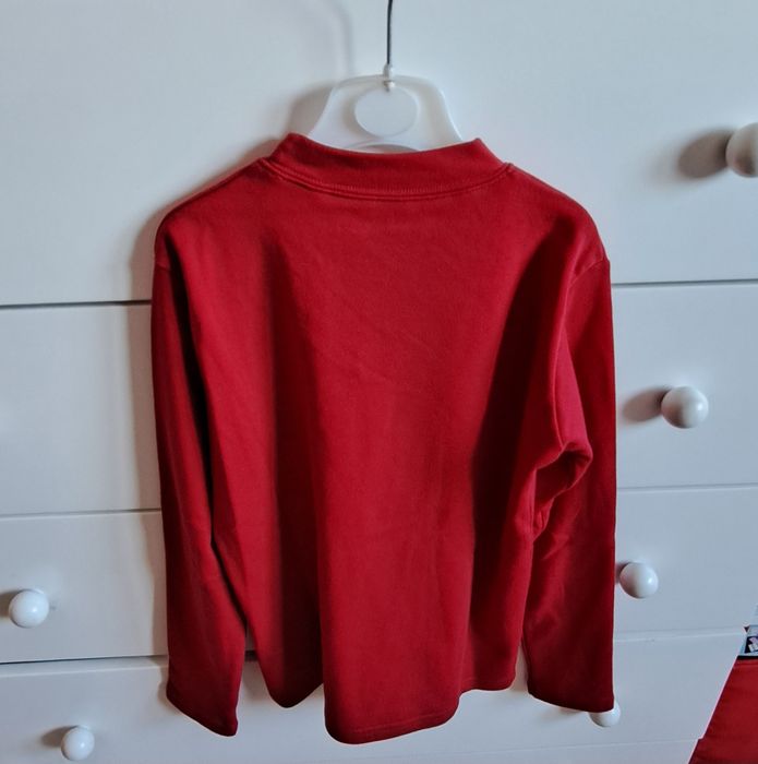 Camisola manga comprida cardada
