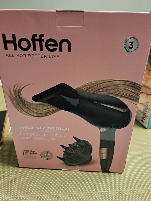 Suszarka z jonizacja, z dyfuzorem