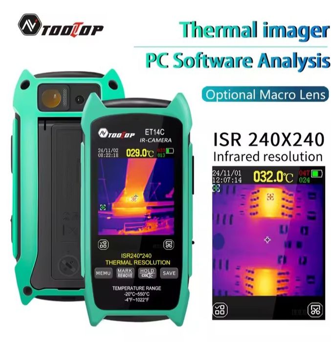Тепловізор ТOOLTOP ET14C з макролінзою