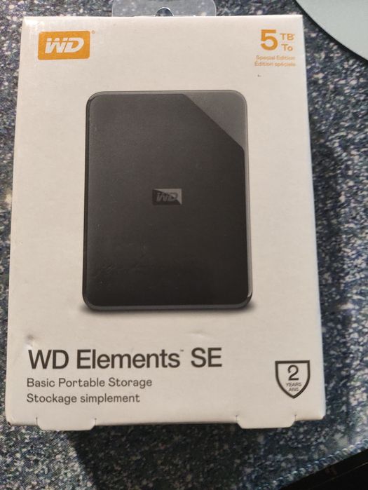 Disco 5 TB  Western Digital SE  absolutamente novo