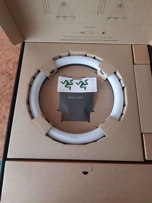 Штатив з лампою Razer Ring Light 12"led (набір для блогера,стрімера)