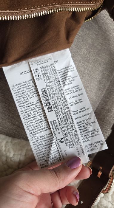 Mala/Bolsa Pele Genuína Stradivarius