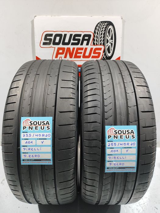 2 pneus semi novos 255-40R20 Pirelli - Oferta dos Portes