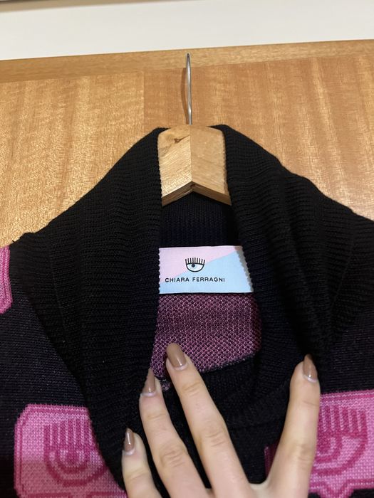 Vestido preto da Chiara Ferragni