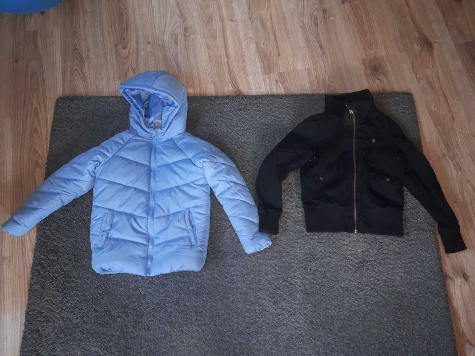 kurtki dla dziewczynki rozmiar 134