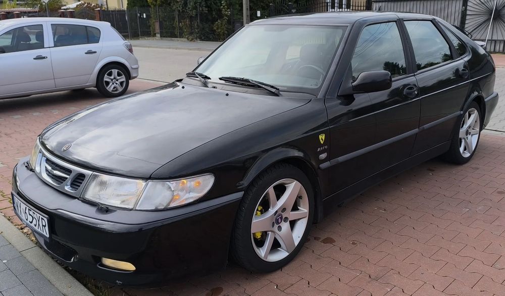 Saab 9-3 2.0 Turbo 205km Aero Viggen Skóra El.fotel Tuning