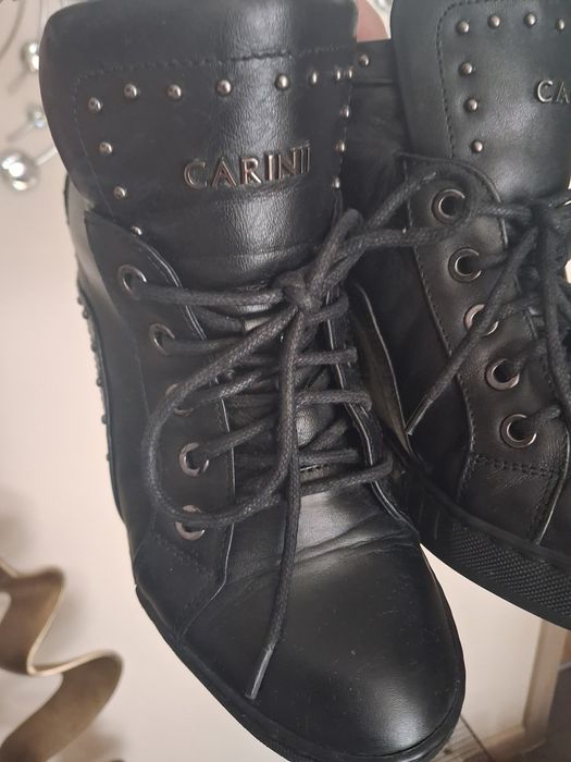 Sneakersy buty ćwieki Carinii 36 skóra j. Nowe