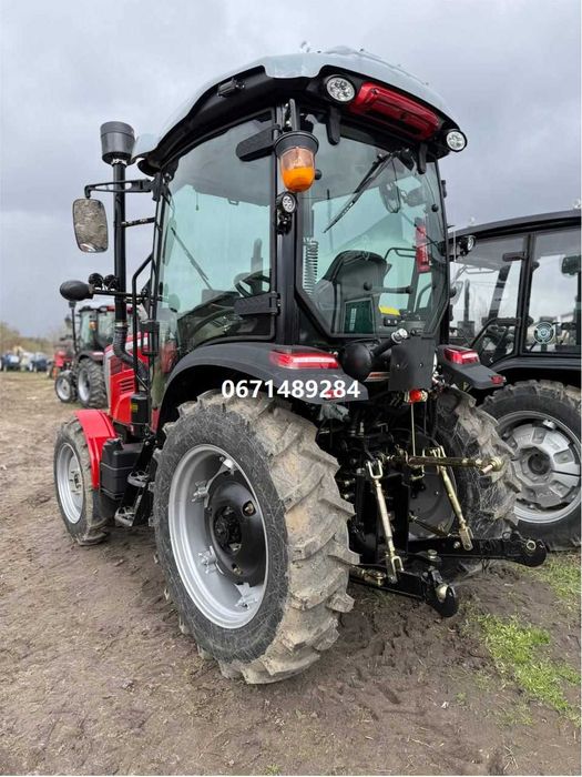 Мінітрактор з кабіною СКАУТ ТЕ-504С кондіціонер доставка під двір