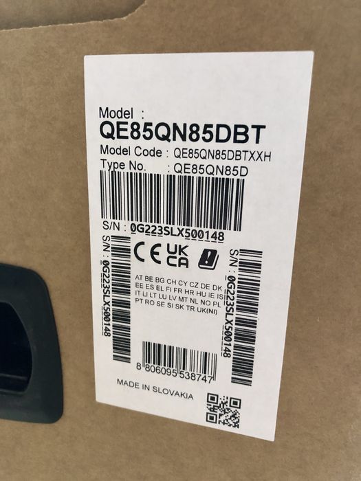 Телевізор Samsung NeoQLED QE-85QN85D, 75QN85D, 65QN85D, 55QN85D