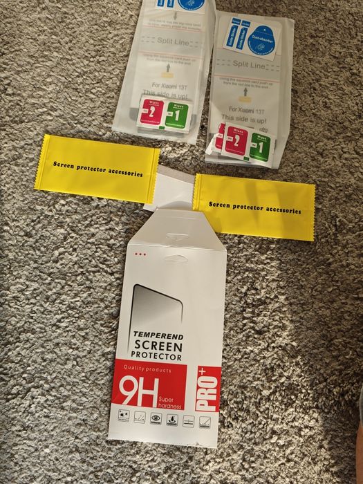 Szkło Hartowane 9H do Xiaomi 13T Łatwy Montaż  2-Pack