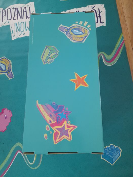 Lego baner plakat witryna friends zestaw Lego
