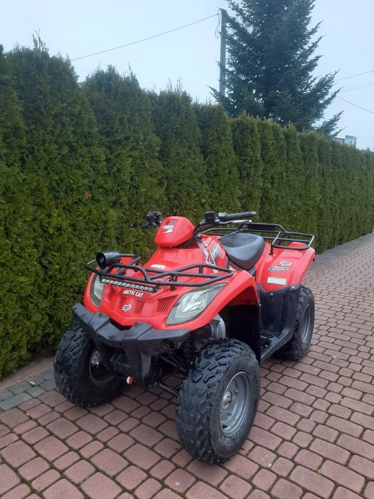 Quad Arctic cat 250 bliźniaczy model kymco mxu