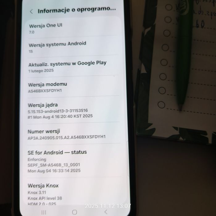 Android Samsung Galaxy A54 5G