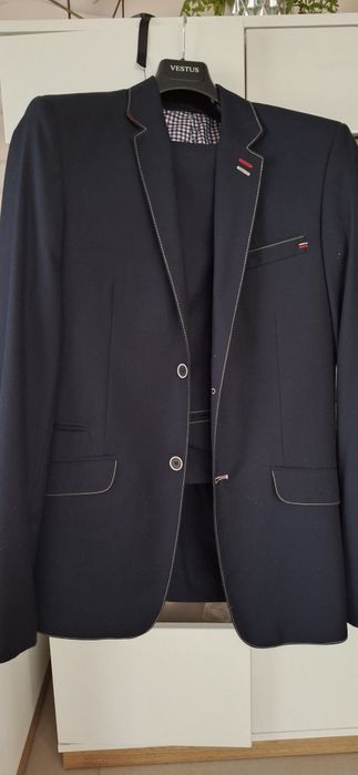 Garnitur męski 188, spodnie 92cm polski producent