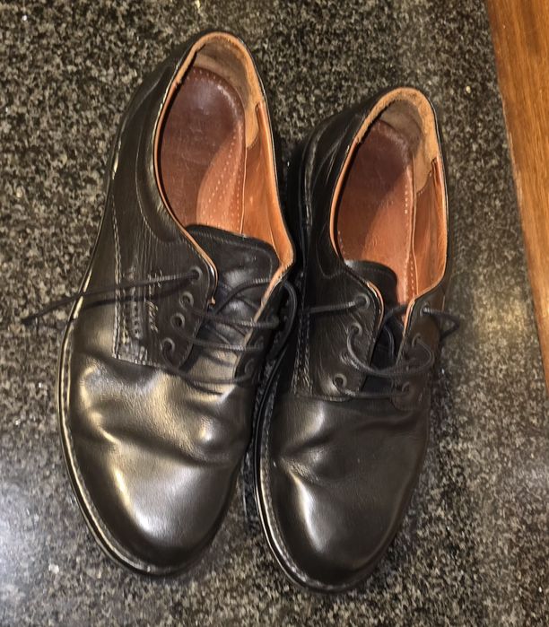 Sapatos homem em pele