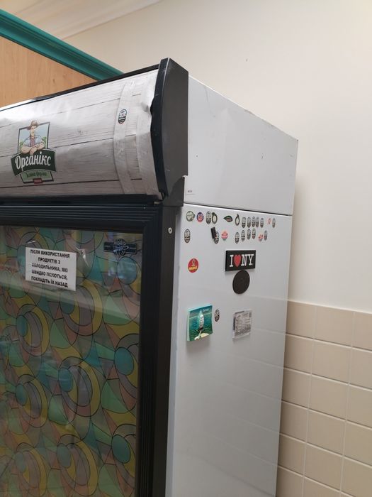 Холодильнік шафа - ветріна NORD