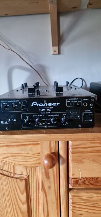 Pioneer DJM 707 analogowy scratch mikser