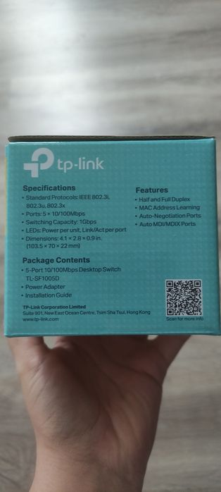 Desktop Switch - TP-Link - 10/100 Mbps64297808239746121