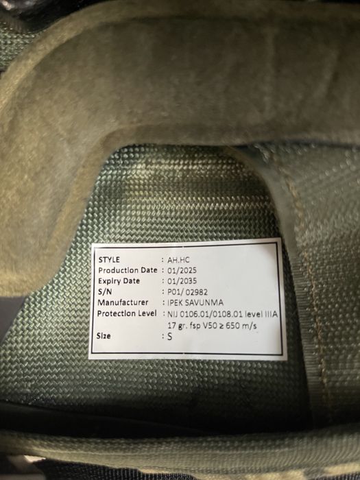 Захисний шолом PASGT піксель з кріпленням