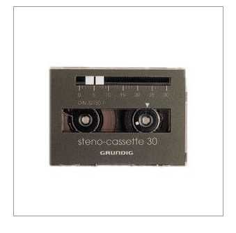 Dyktafony Grundig Steno Cassette Profesional z kasetą