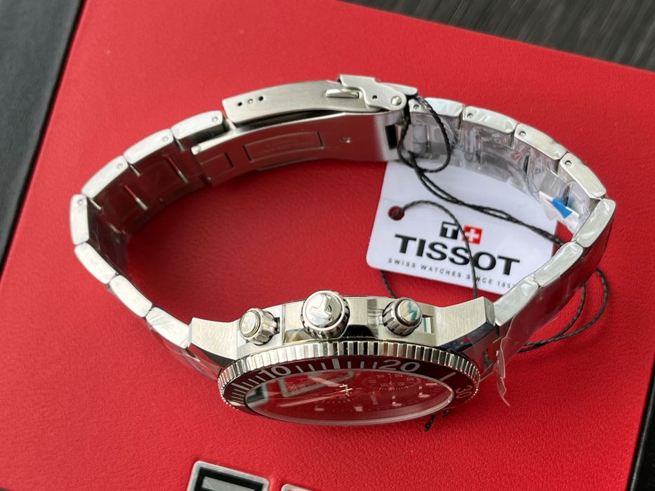 Часы хронограф TISSOT T120.417.11.051.01 дайвинг SEASTAR 1000