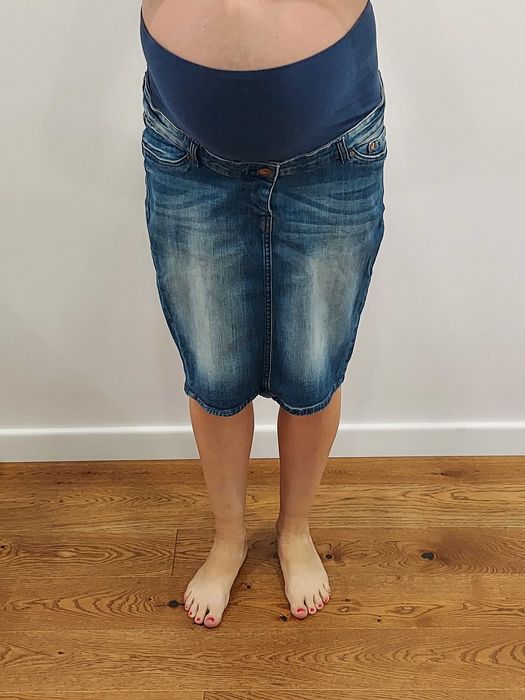 Spódnica ciążowa jeansowa H&M Mama rozmiar 38
