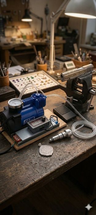Пневмоштихель для гравіювання