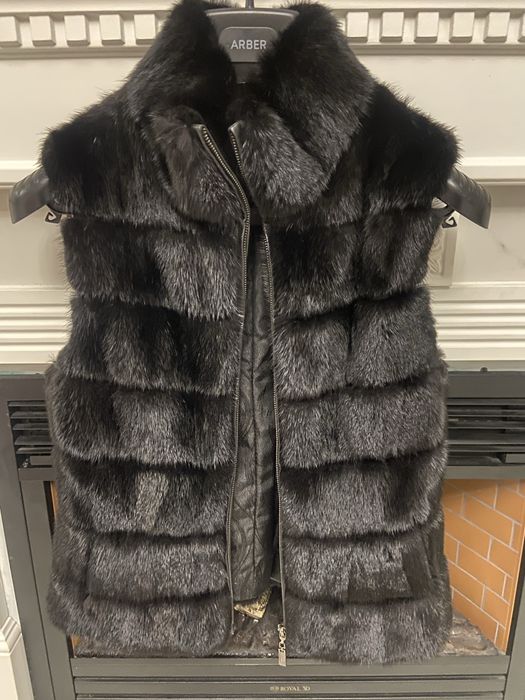 Норковая шуба жилет норка