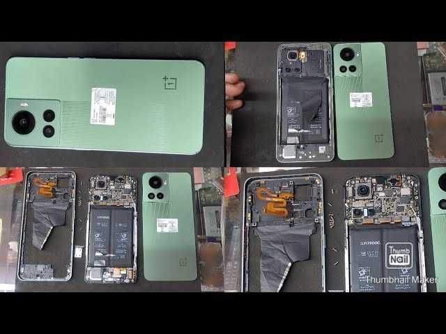 OnePlus 10R, OnePlus 3T Разборка