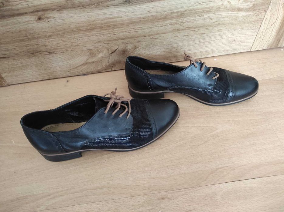 BUTY LASOCKI JAK NOWE dla eleganckiej kobiety, damskie Lasocki r38 skórzane