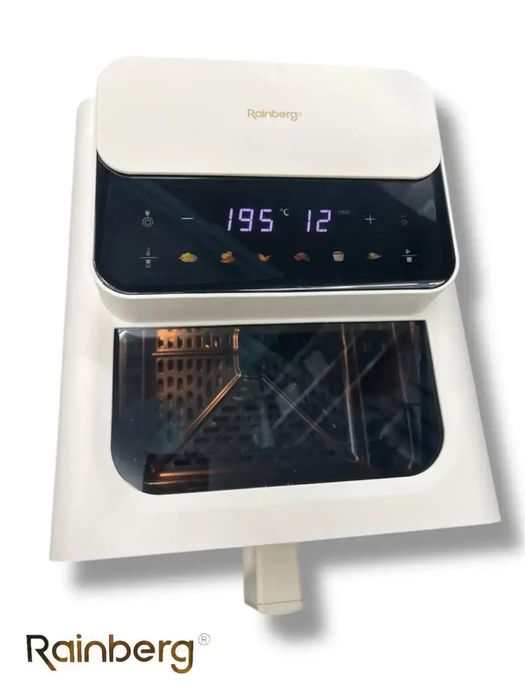 Аерофритюрниця аерогриль мультипіч Rainberg RB-2313W 9 л 4200 Вт