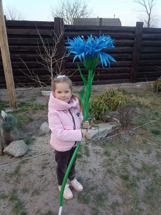 Квіти з ізолону для фотозон та алеї слави