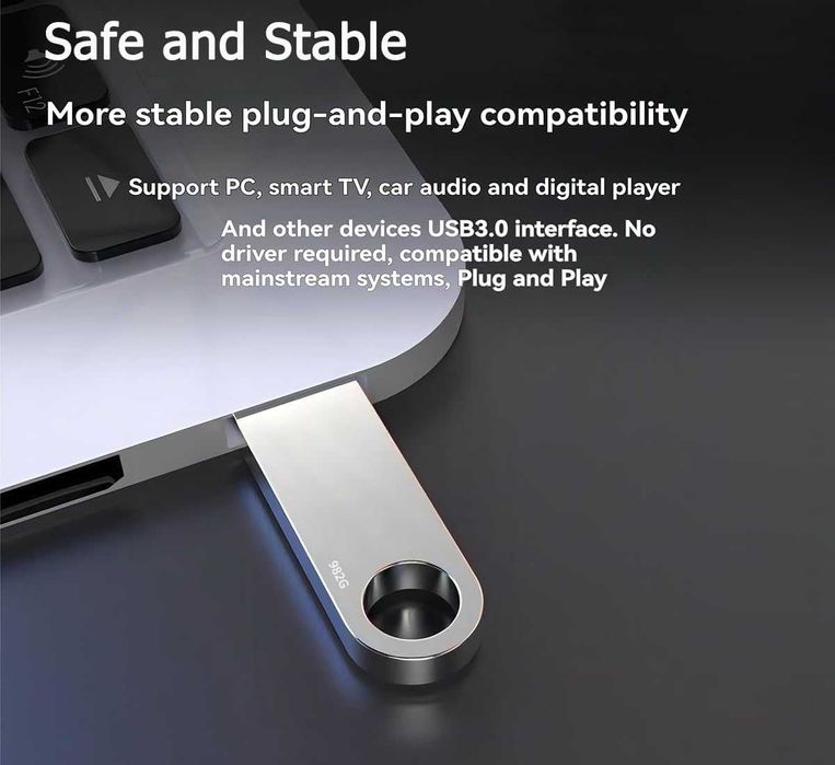 Pen USB 3.0 capacidade 982 GB (rápida, impermeável)  NOVO ENVIO GRÁTIS64170845408258122