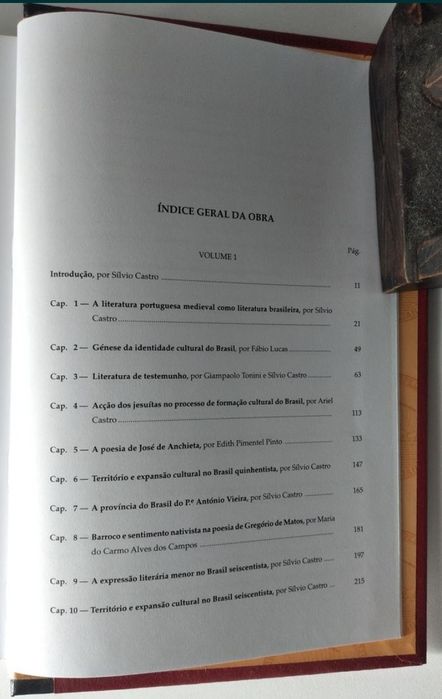 História da Literatura Portuguesa e Brasileira da Grande Enciclopédia Portuguesa e Brasileira em 9 livros novos