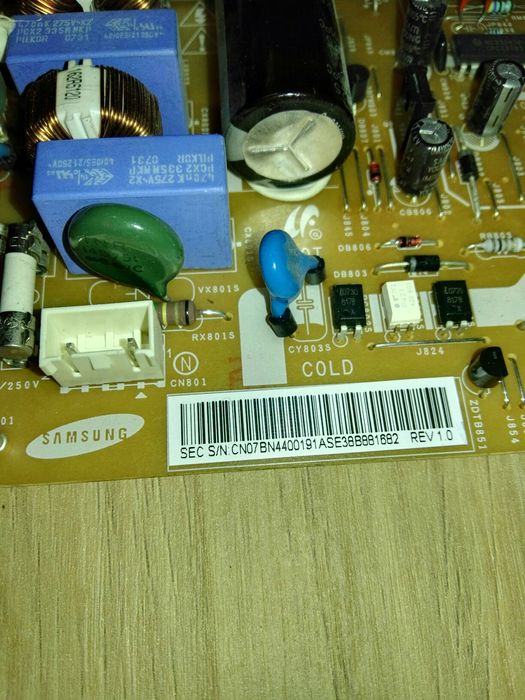 Fonte de alimentação Samsung bn44 - 0 0 1 9 1a