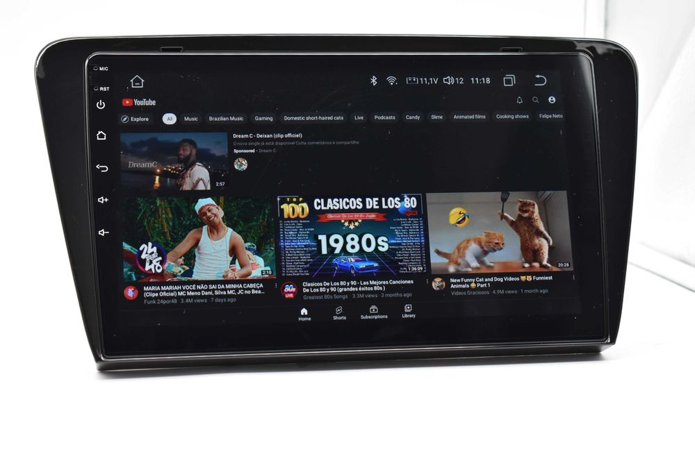 Rádio android SKODA Octavia 3 ,A7 , Wifi GPS BLUETOOTH + oferta câmara