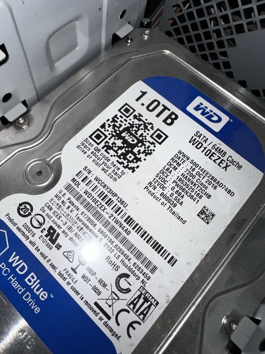 Pc komputer gtx 1050ti 8gb RAM Dysk hdd 1tb