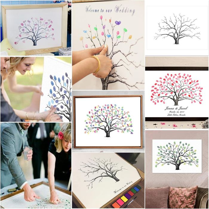 Casamento/ batizado - Telas para recordação de convidados