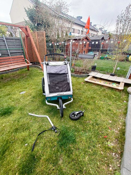 Przyczepka rowerowa Qeridoo Kidgooo 2