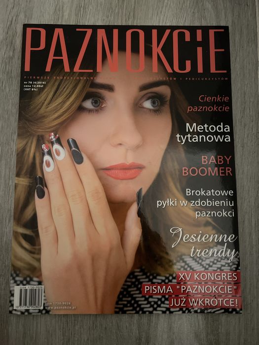 Czasopismo Paznokcie nr 78 (4/2016)