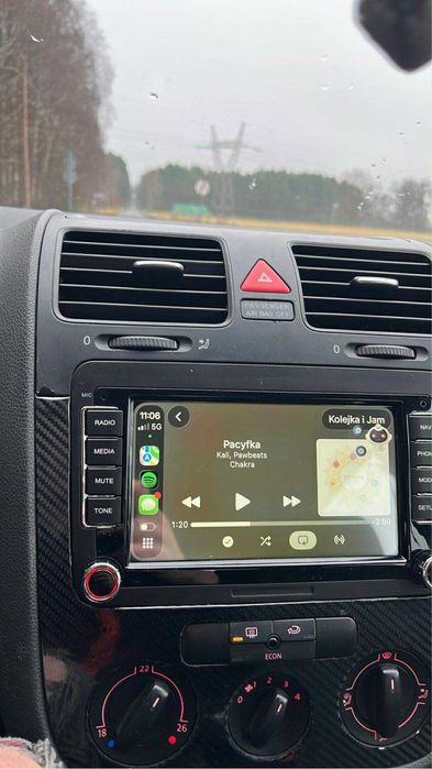 Radio 2din android carplay sirocco golf touran audi passat vw bmw polo