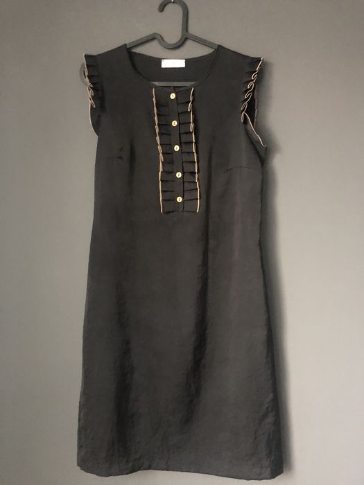 Czarna elegancka sukienka