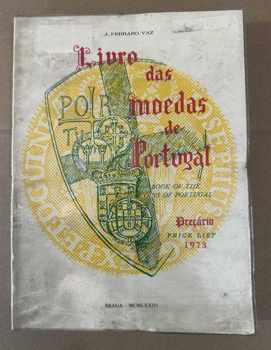 Livro das Moedas de Portugal Preçário de 1973