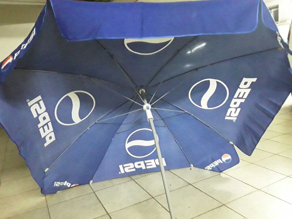 Chapéu guarda sol da Pepsi