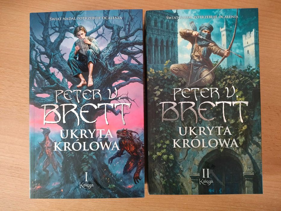 Ukryta królowa księga 1 i 2, Brett
