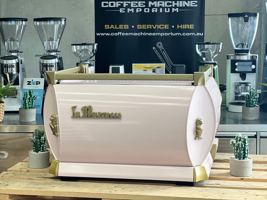 Профессиональная кофемашина La marzocco gb 5 EE 2 group Gold 24k